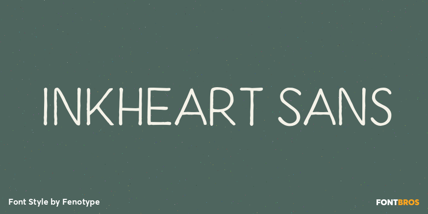 Inkheart Sans Poster
