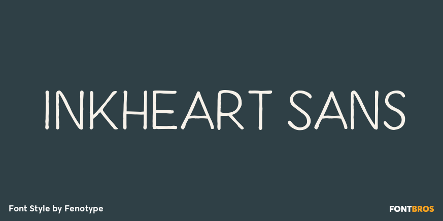 Inkheart Sans Poster