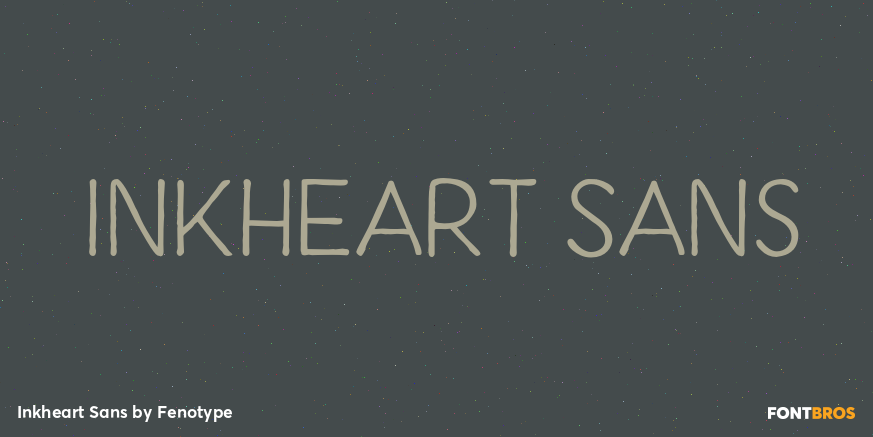 Inkheart Sans Poster