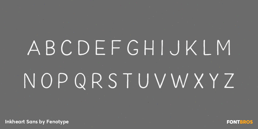 Inkheart Sans Font Poster #3