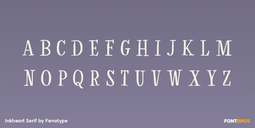 Inkheart Serif Font Poster #1