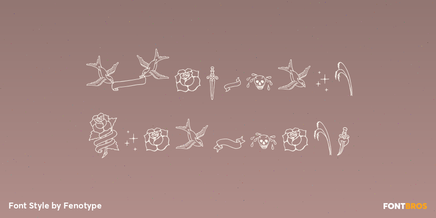 Inkheart Ornaments Poster