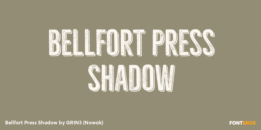 Bellfort Press Shadow Poster