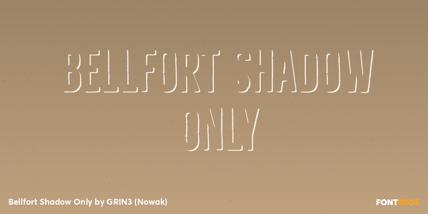 Bellfort Shadow Only Poster