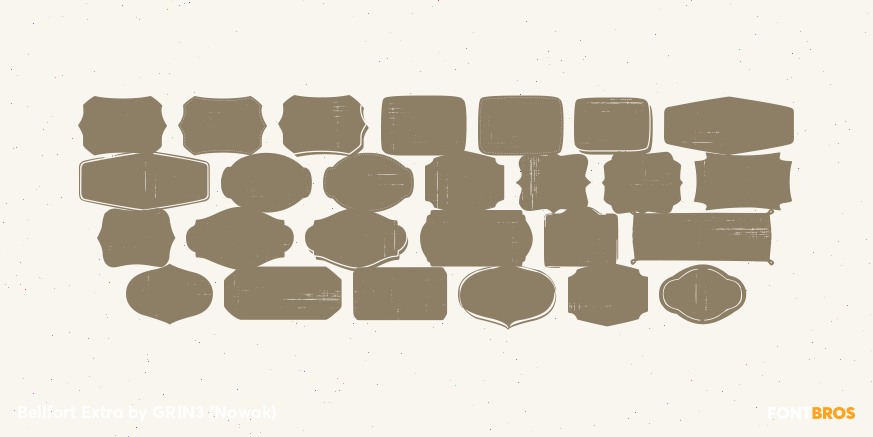 Bellfort Extra Font Poster #3