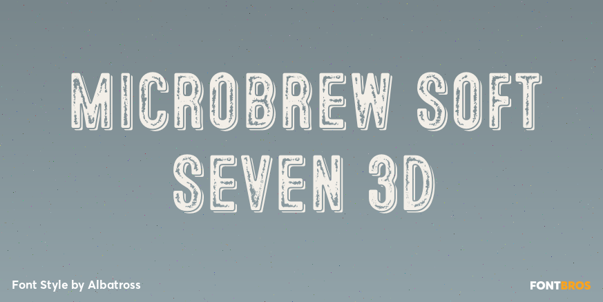 Microbrew Soft Seven 3D Poster