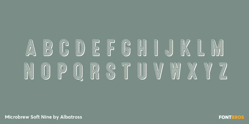 Microbrew Soft Nine Font Poster #2