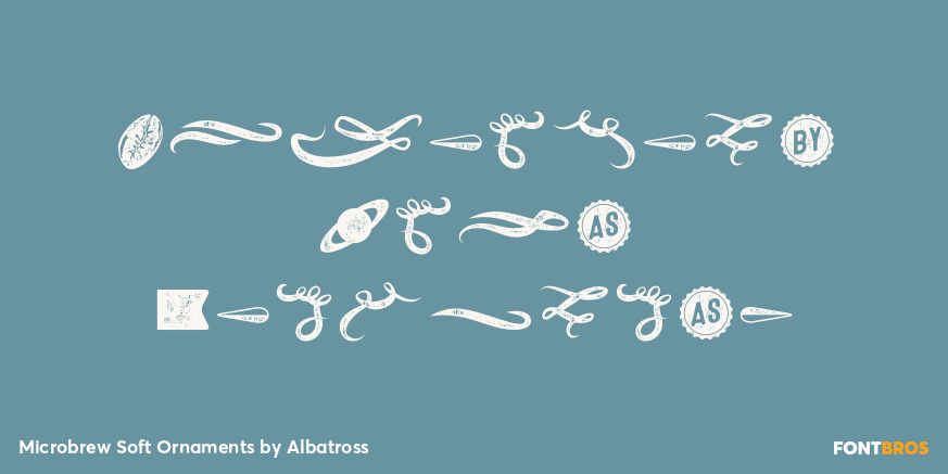 Microbrew Soft Ornaments Poster