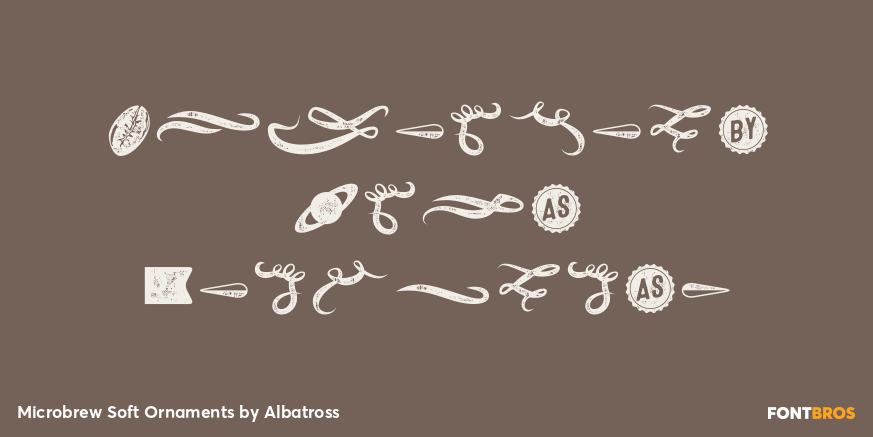 Microbrew Soft Ornaments Poster