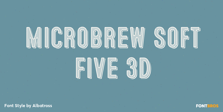 Microbrew Soft Five 3D Poster