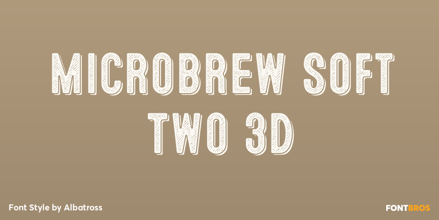 Microbrew Soft Two 3D Poster