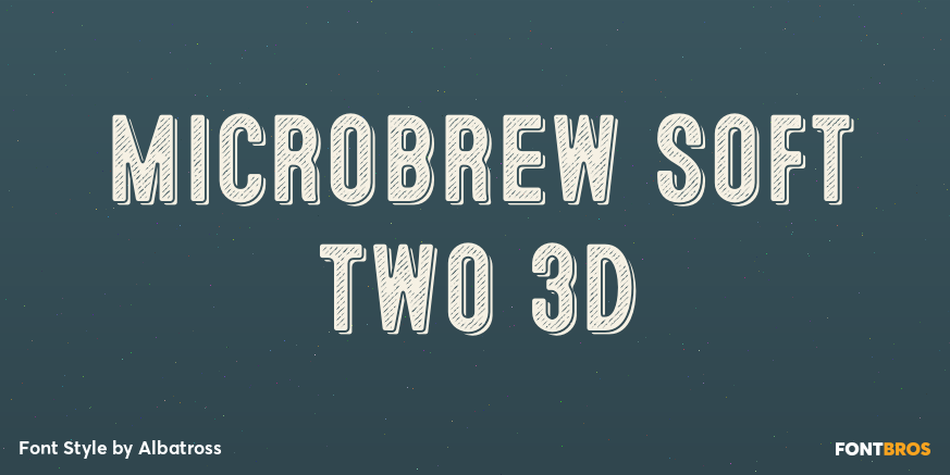 Microbrew Soft Two 3D Poster