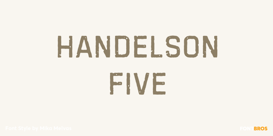 Handelson Five Poster