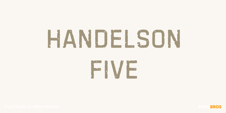 Handelson Five Poster