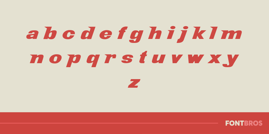 New York to Las Vegas Font Poster #3