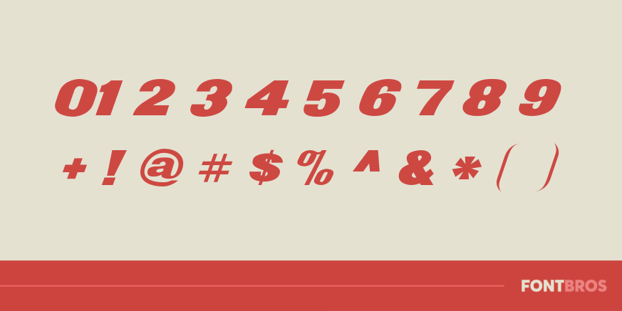 New York to Las Vegas Font Poster #4