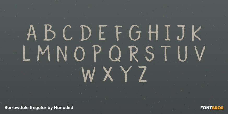 Borrowdale Regular Font Poster #2