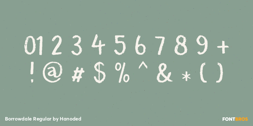 Borrowdale Regular Font Poster #4