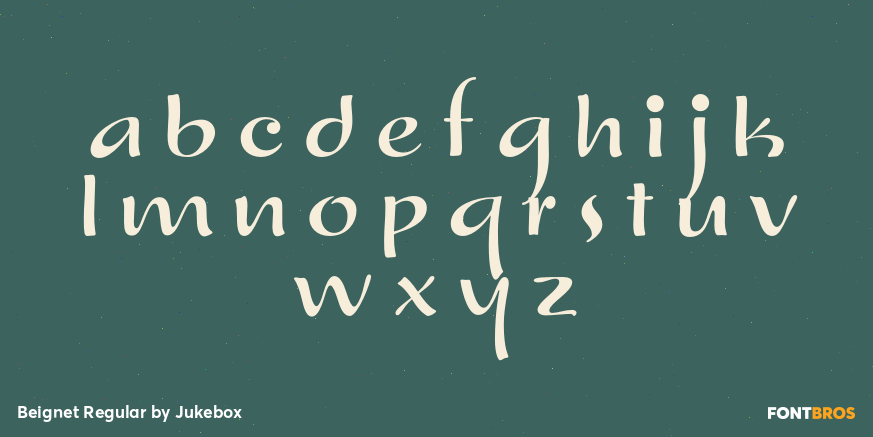 Beignet Regular Font Poster #3