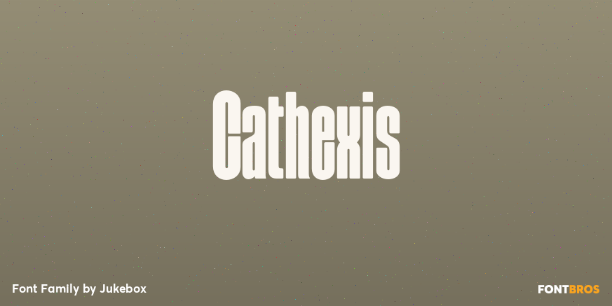 Cathexis Font Poster