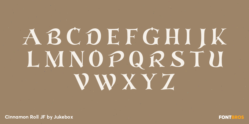 Cinnamon Roll JF Font Poster #1