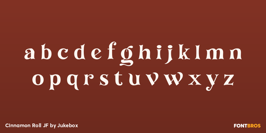Cinnamon Roll JF Font Poster #1