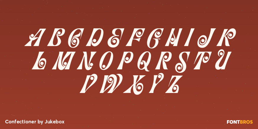 Confectioner Font Poster #1