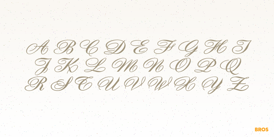 Debonair Font Poster #2