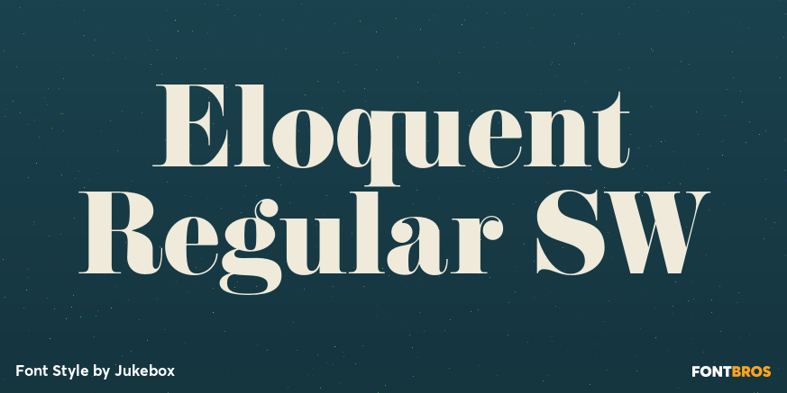 Eloquent Regular SW Poster