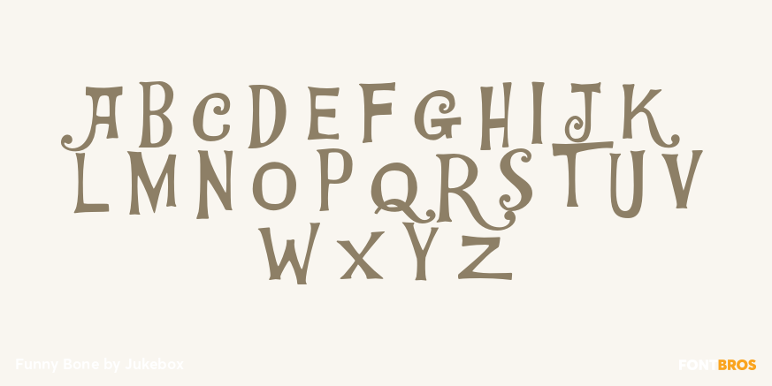 Funny Bone Font Poster #2