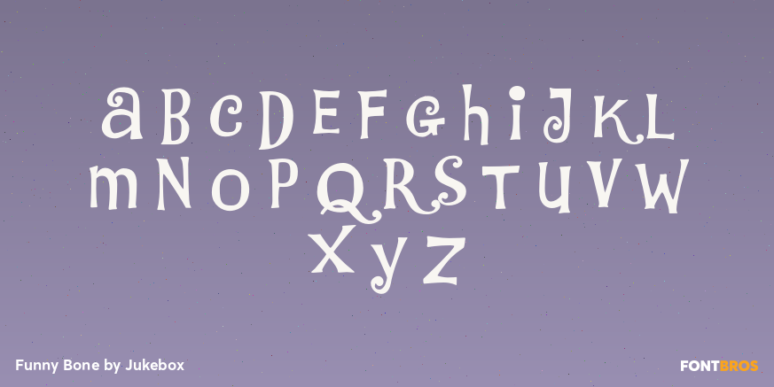 Funny Bone Font Poster #3