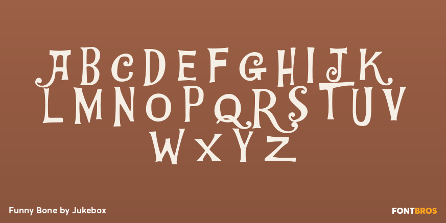 Funny Bone Font Poster #1