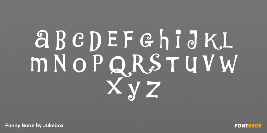 Funny Bone Font Poster #1