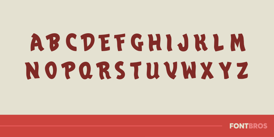 Vegas Caravan Font Poster #2