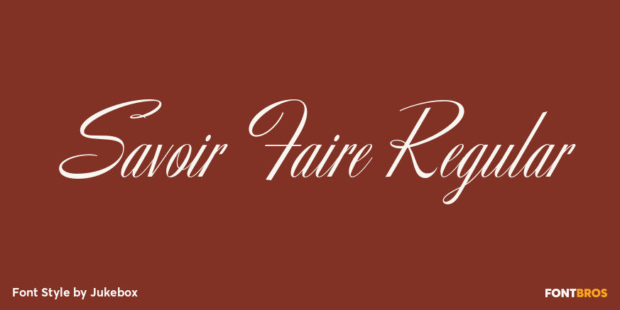 Savoir Faire Regular Poster