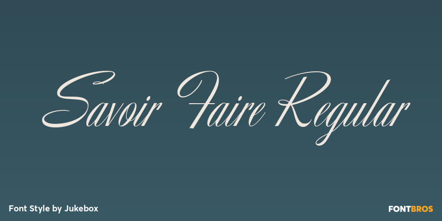 Savoir Faire Regular Poster