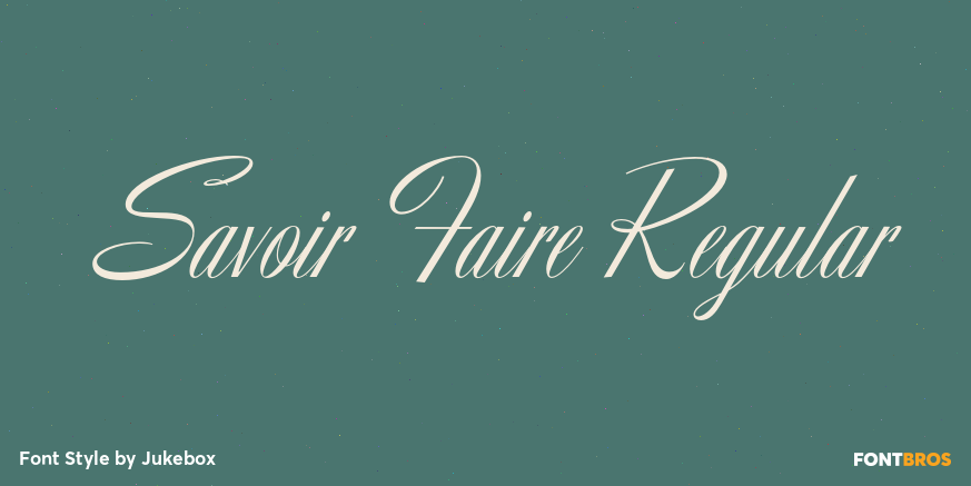 Savoir Faire Regular Poster
