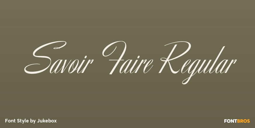 Savoir Faire Regular Poster