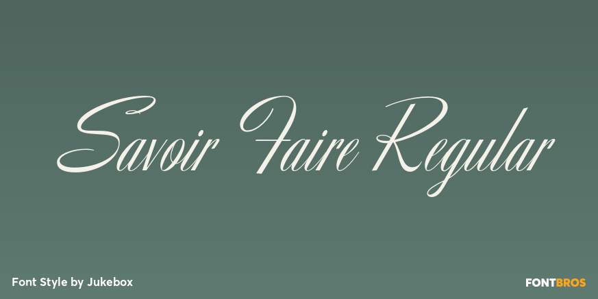 Savoir Faire Regular Poster