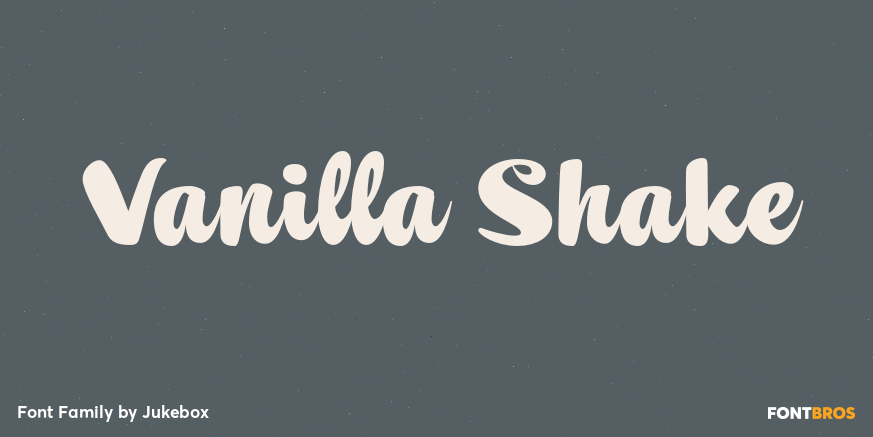 Vanilla Shake Poster