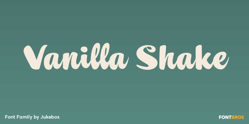 Vanilla Shake Poster