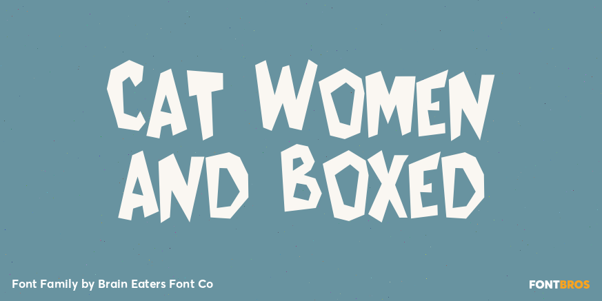 Cat Women and Boxed Poster
