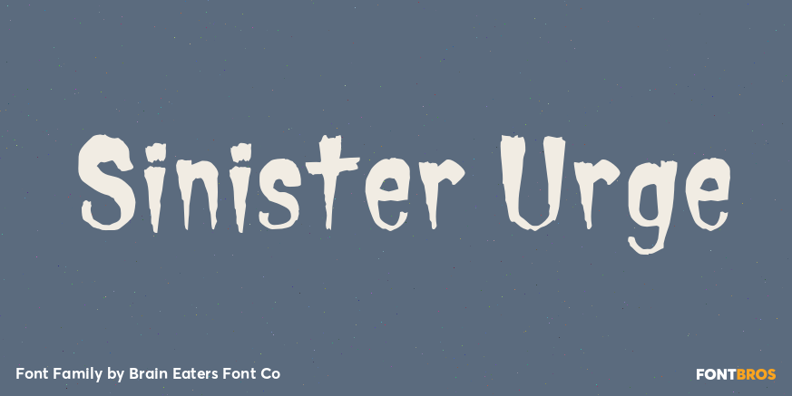 Sinister Urge Poster