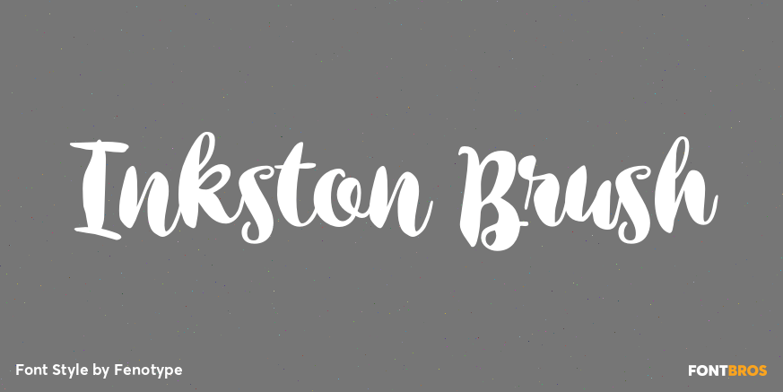 Inkston Brush Poster