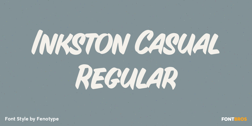 Inkston Casual Regular Poster