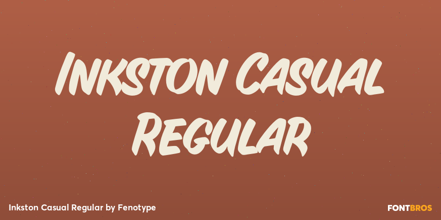 Inkston Casual Regular Poster