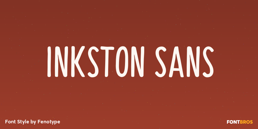 Inkston Sans Font Poster #1