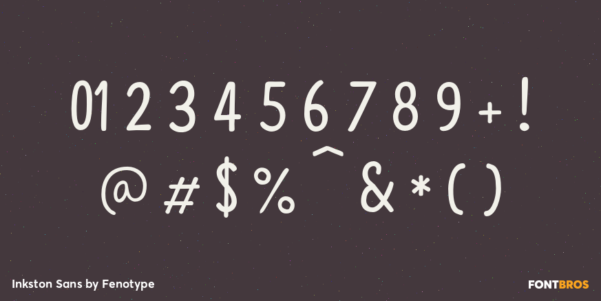 Inkston Sans Font Poster #1