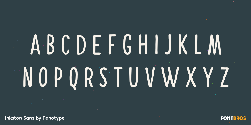 Inkston Sans Font Poster #2