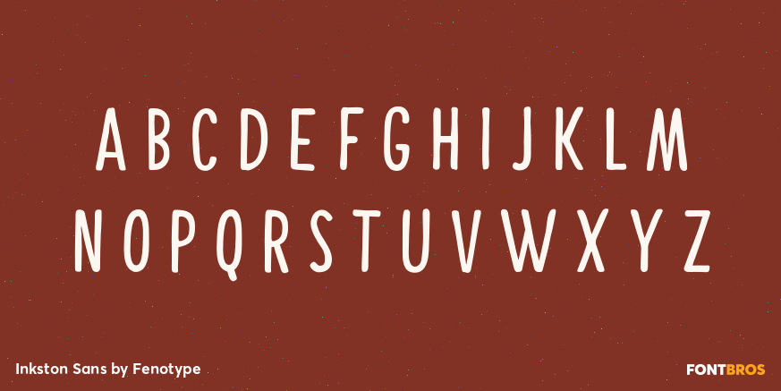 Inkston Sans Font Poster #3